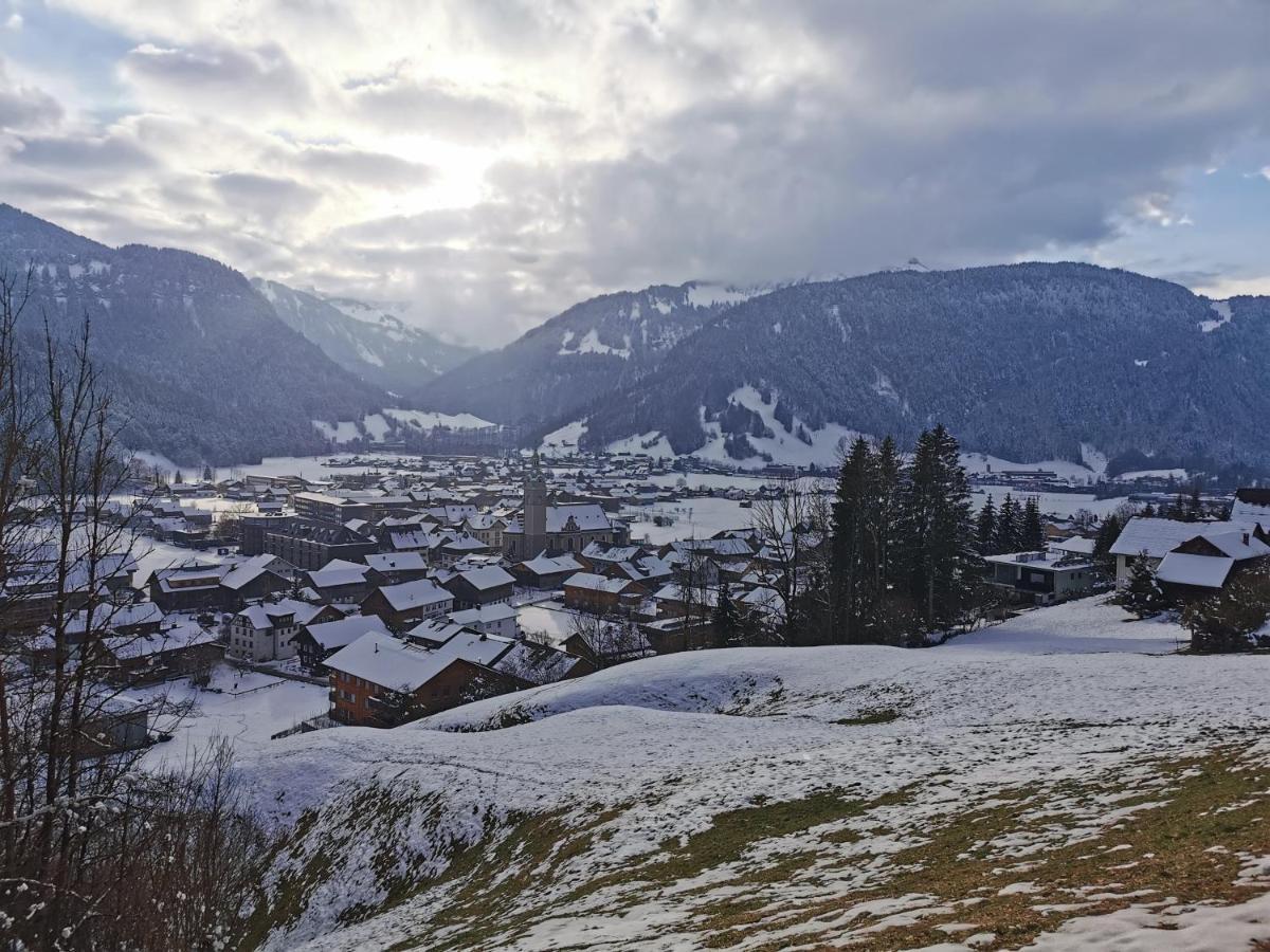 Ferienwohnung An Der Alten Saege Bezau Buitenkant foto