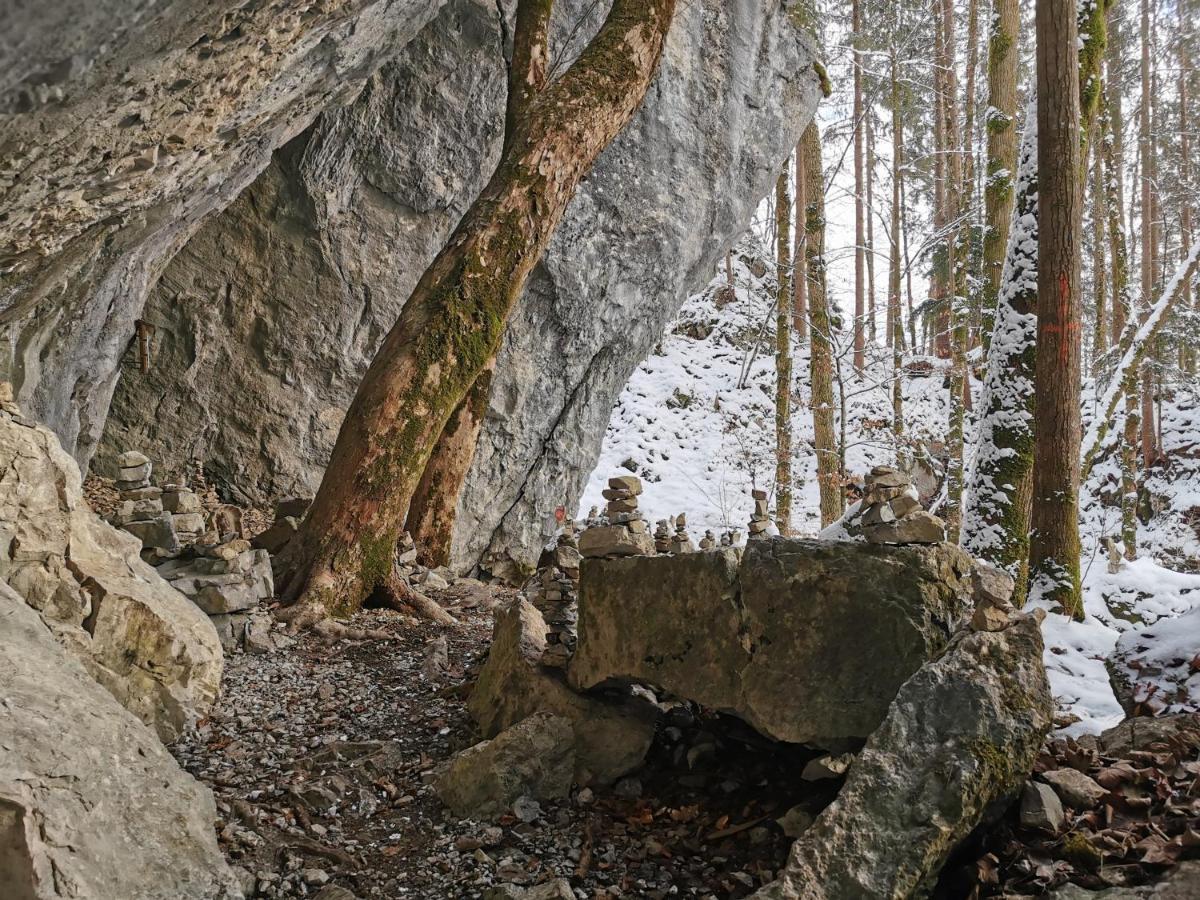 Ferienwohnung An Der Alten Saege Bezau Buitenkant foto